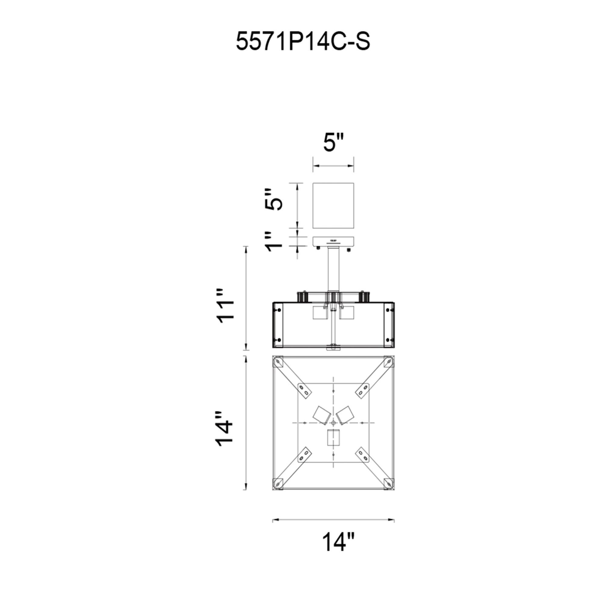 Shown in Chrome finish and White shade