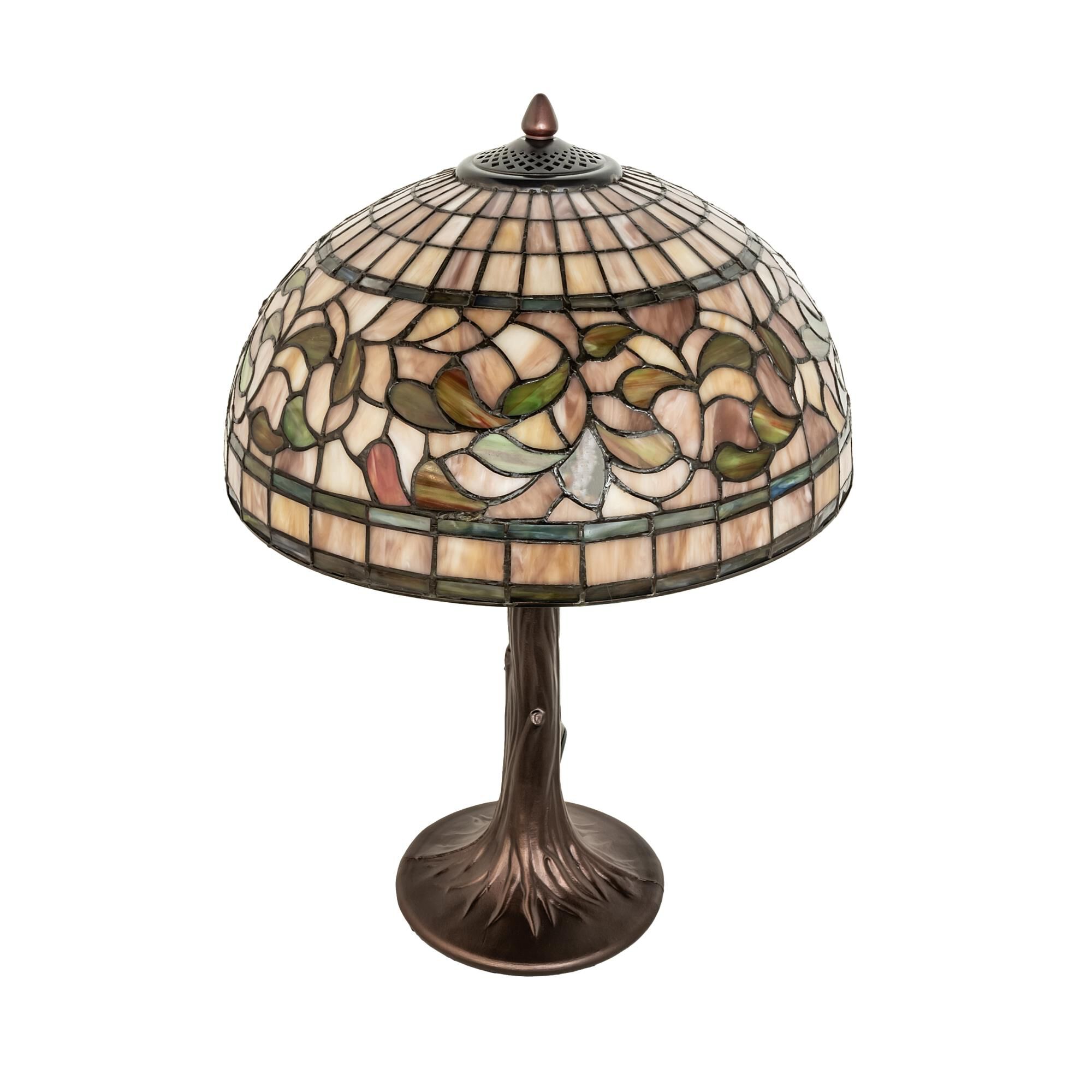 Tiffany Turning Leaf 23 Inch Table Lamp by Meyda Lighting