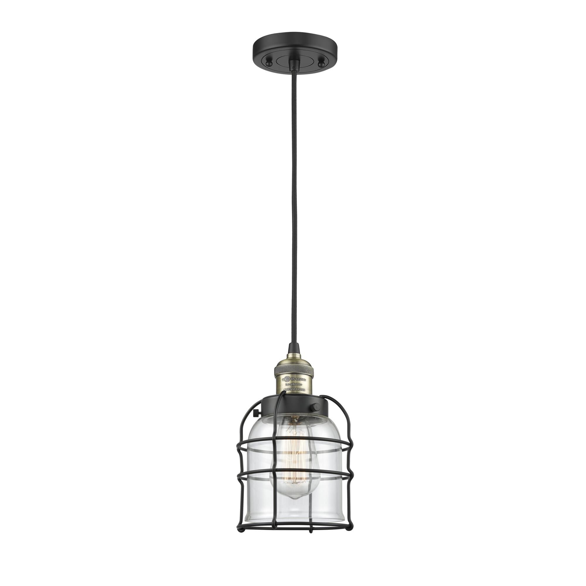 Innovations Lighting Bruno Marashlian Small Bell Cage 6 Inch Mini Pendant