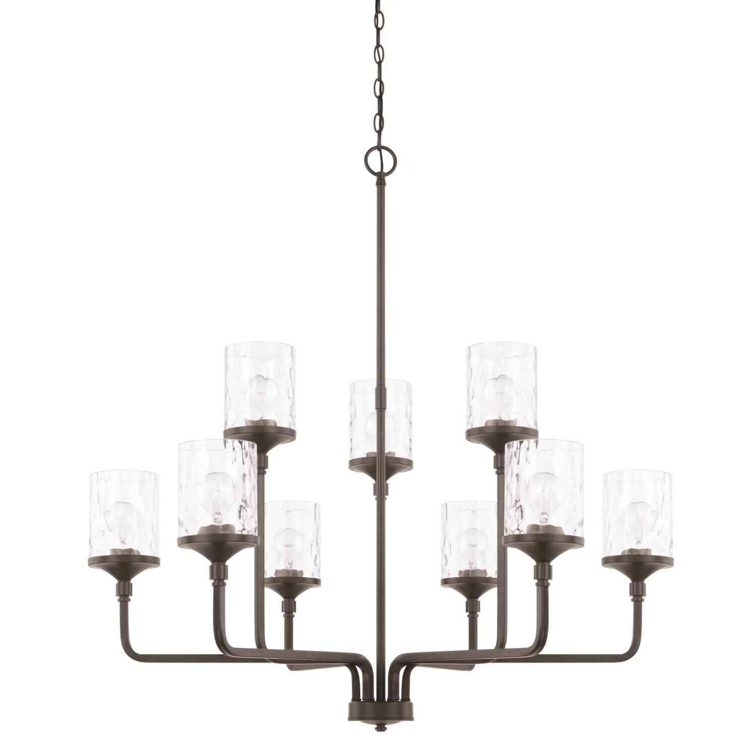 Colton 38 Inch 9 Light Chandelier by Homeplace by Capital Lighting Fixture Company