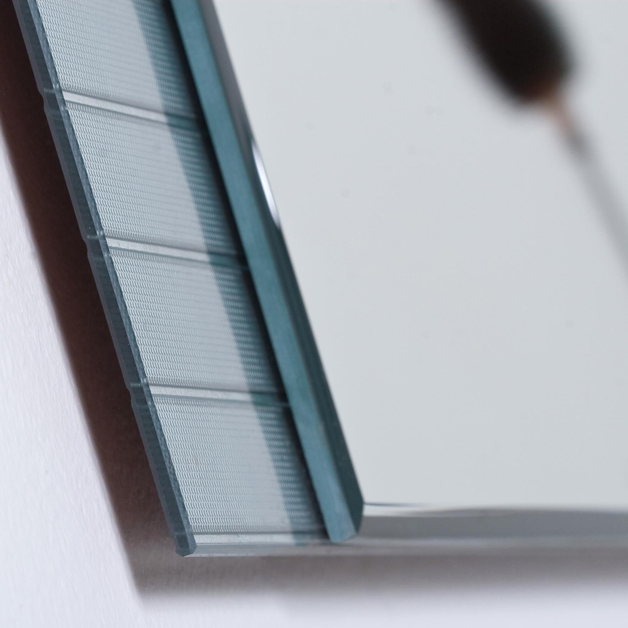 Horizontal Lines Bathroom Mirrors by Decor Wonderland