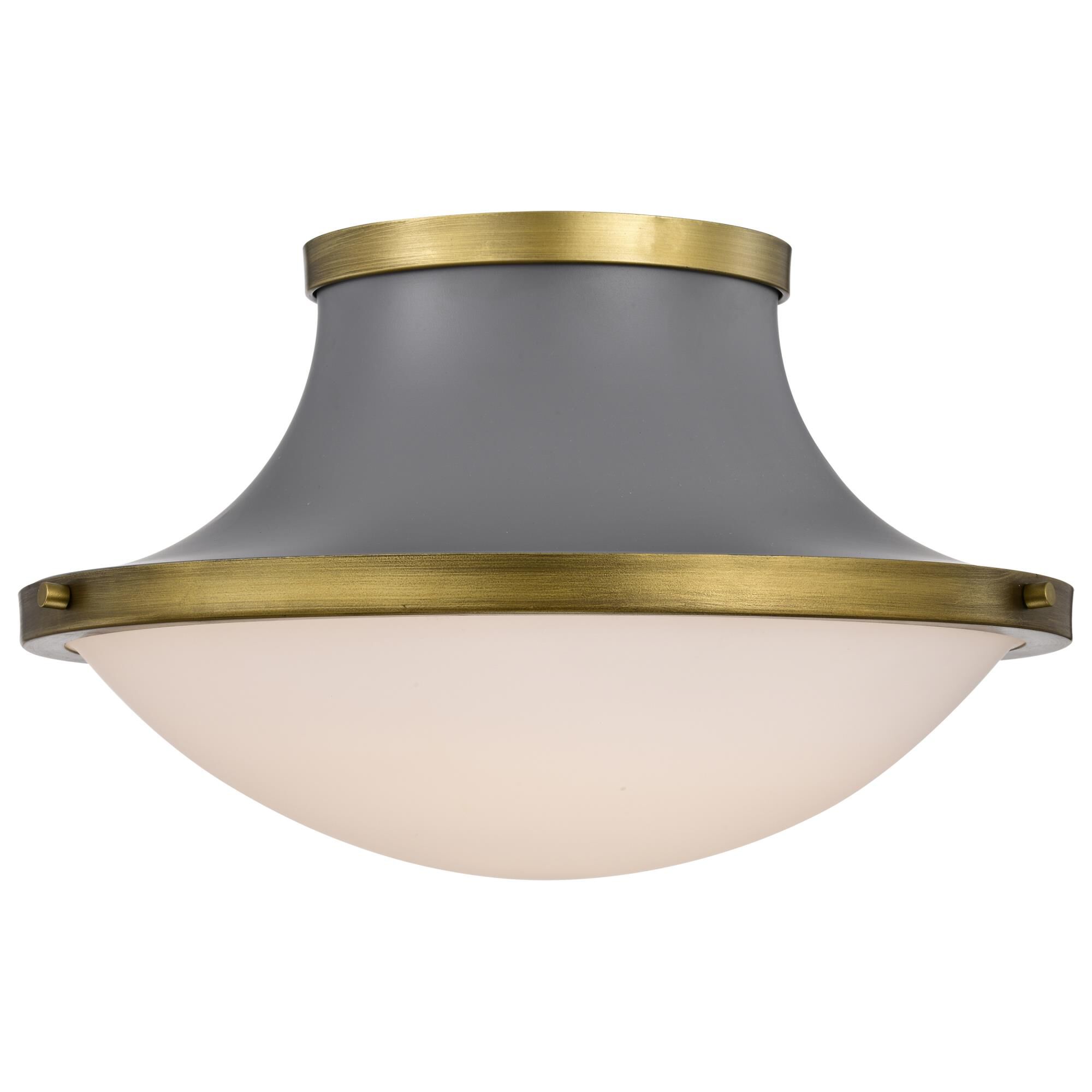 Lafayette 3 Light Semi Flush Light by Nuvo Lighting