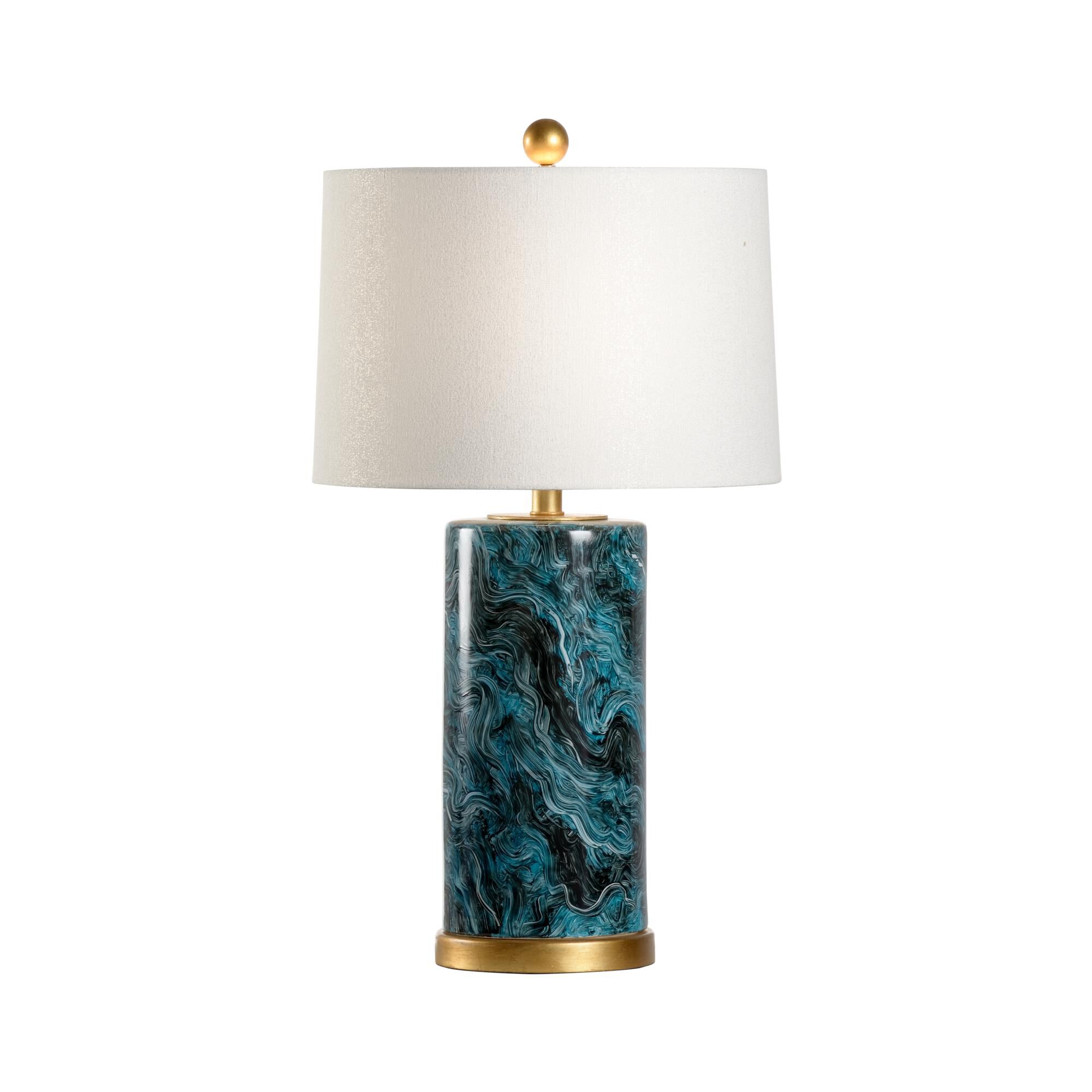 Malachite Table Lamp by Chelsea House