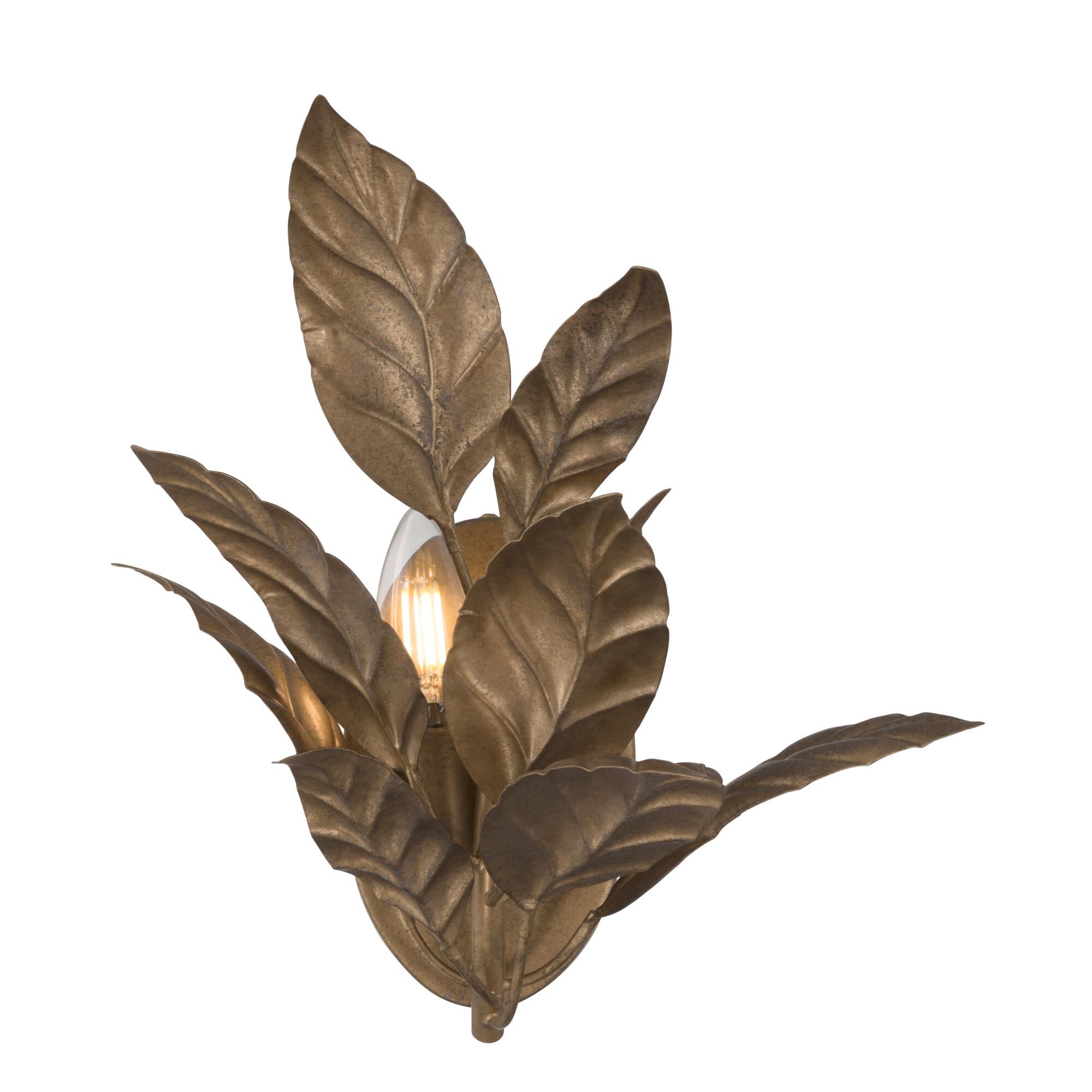 Shown in Weathered Gold finish