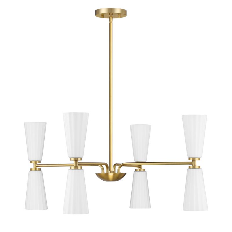 32 Inch Chandelier by Meridian Lighting