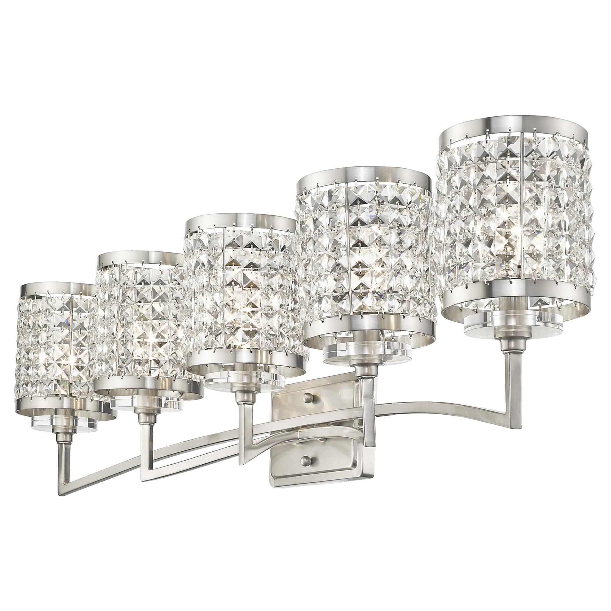 Grammercy 42 Inch 5 Light Bath Vanity Light by Livex Lighting