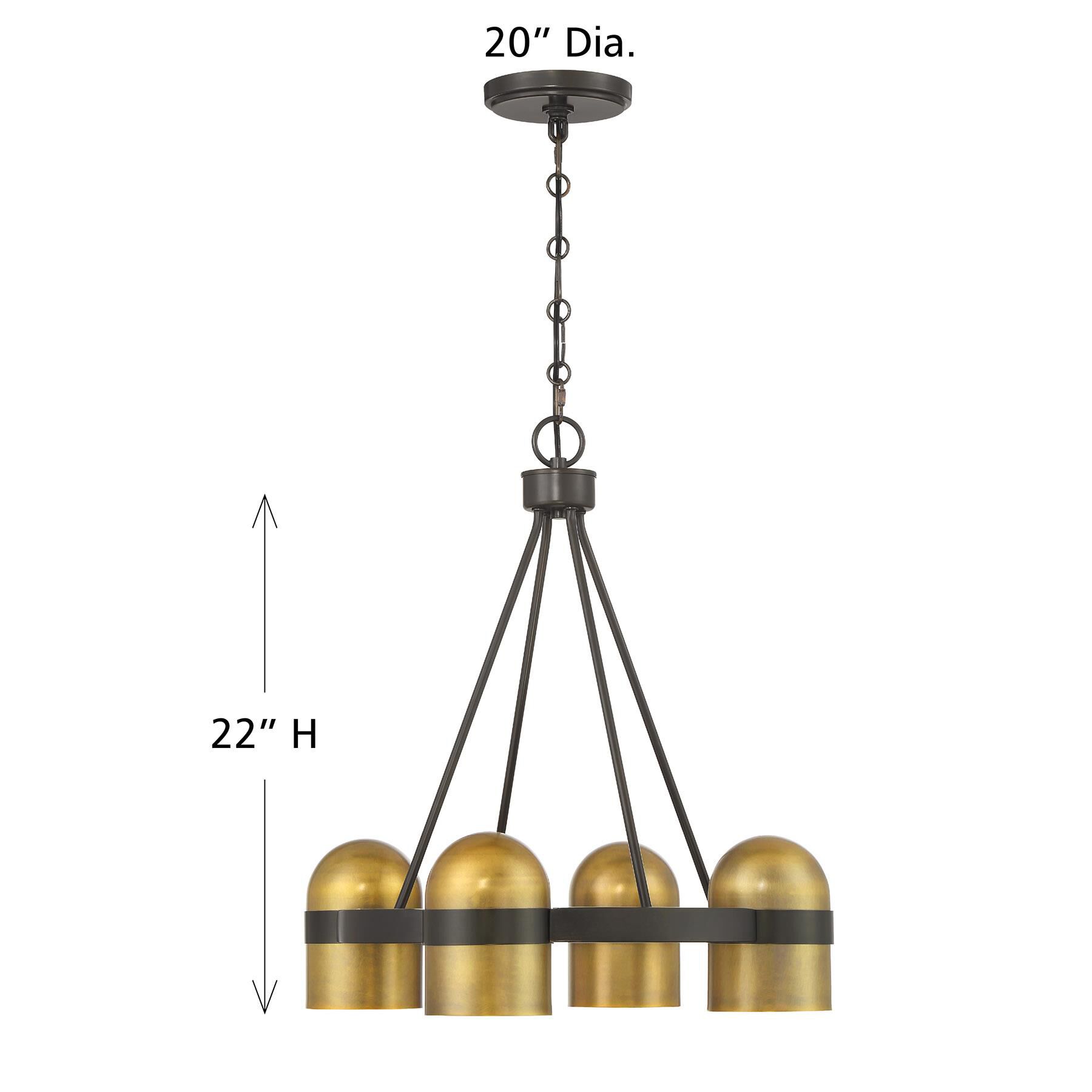 Andover 20 Inch Mini Chandelier by Savoy House