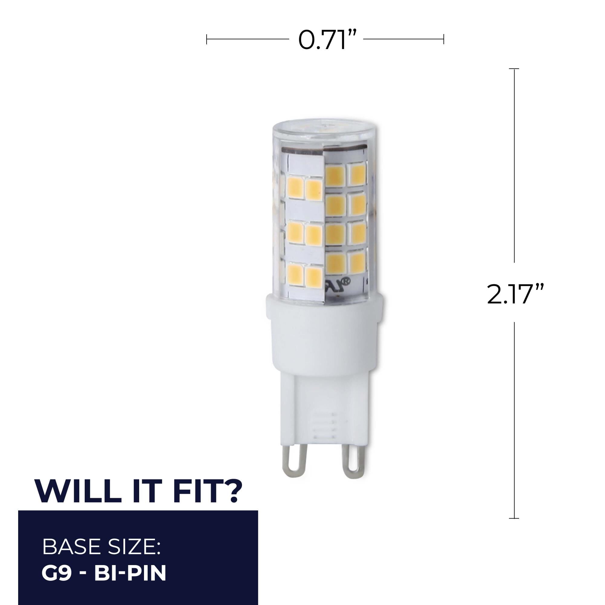 Dimmable 4.50 Watt 2700K T6 LED Light Bulb by Bulbrite