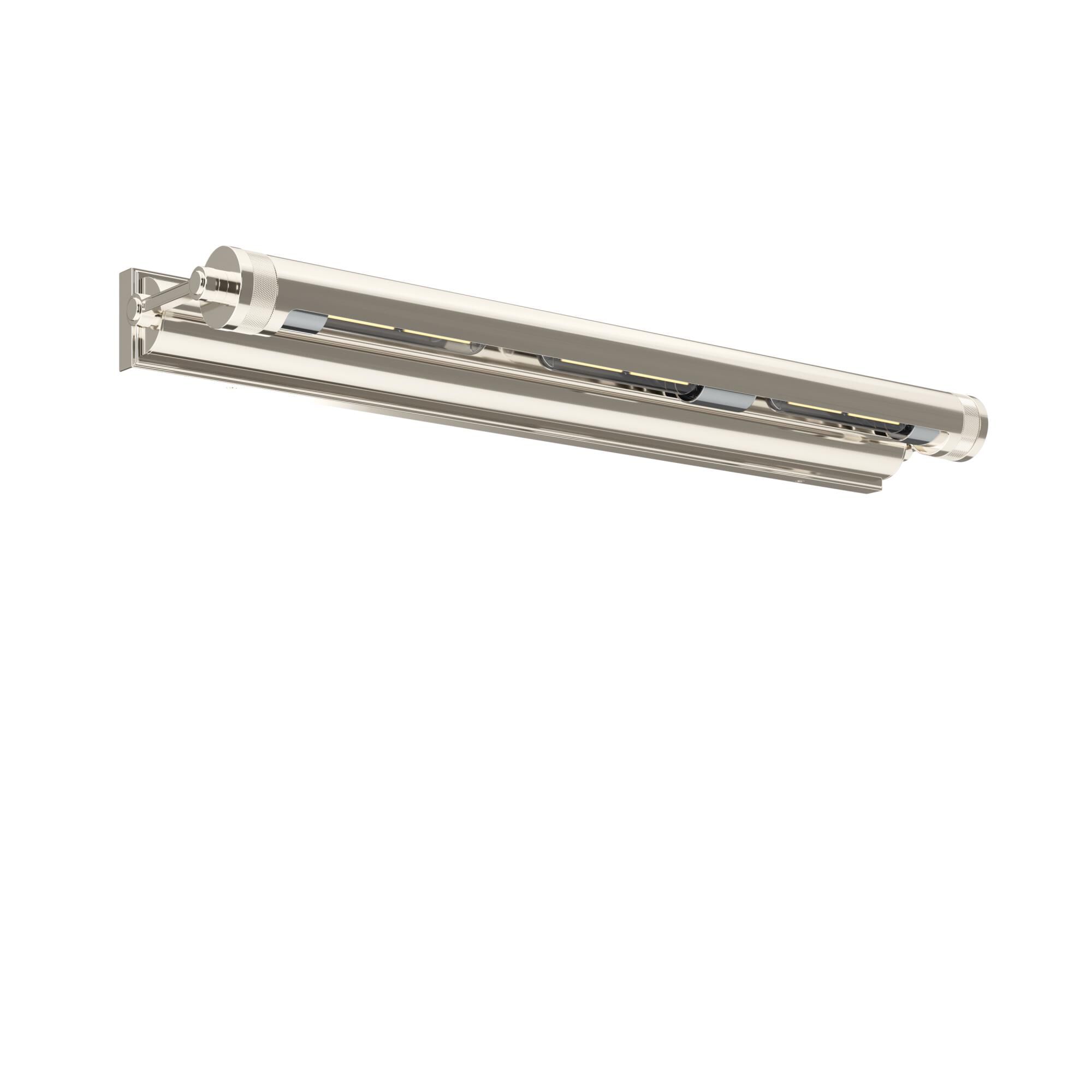 Shown in Polished Nickel finish and Metal shade