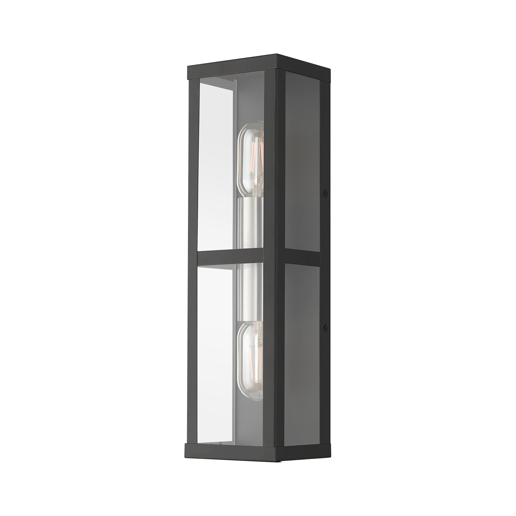 Gaffney 16 Inch Tall 2 Light Outdoor Wall Light by Livex Lighting