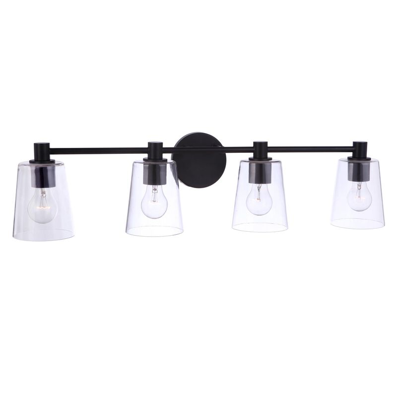 Emilio 32 Inch 4 Light Bath Vanity Light by Craftmade