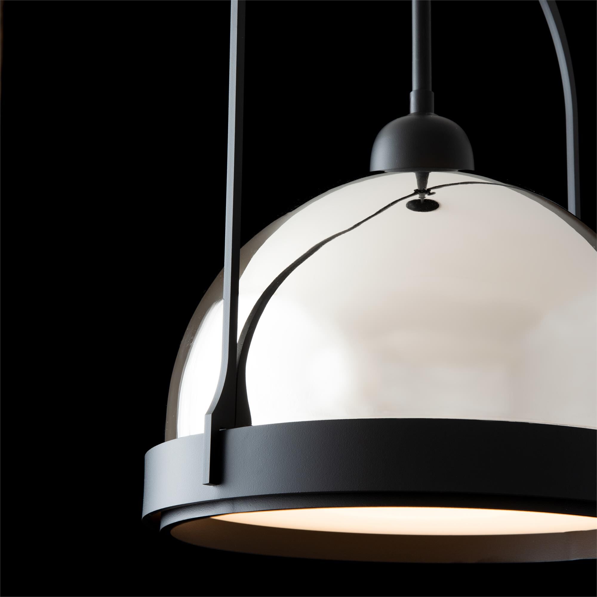 Shown in Black finish and Sterling accent