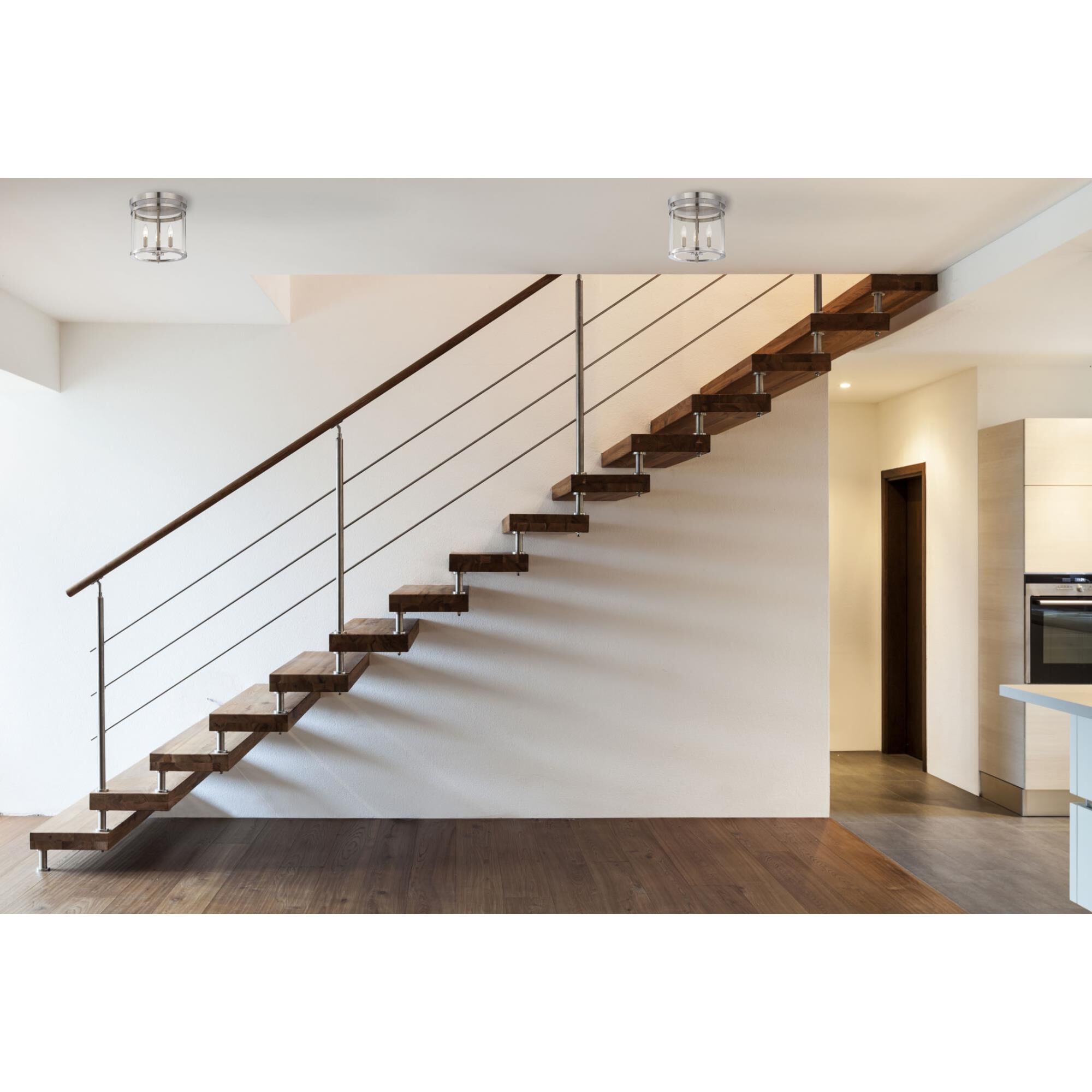 Penrose 12 Inch 3 Light Semi Flush Mount by Savoy House