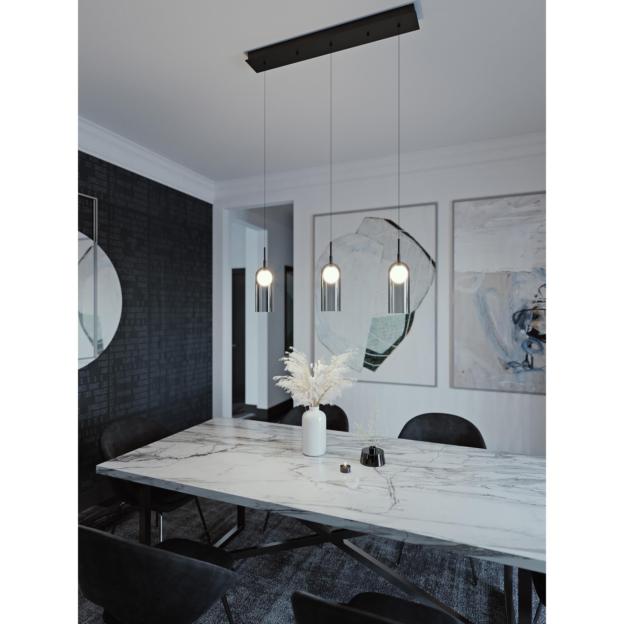 Shown in Black finish