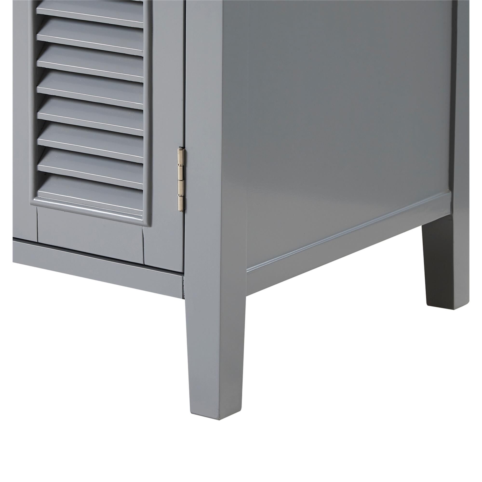 Shown in Grey finish