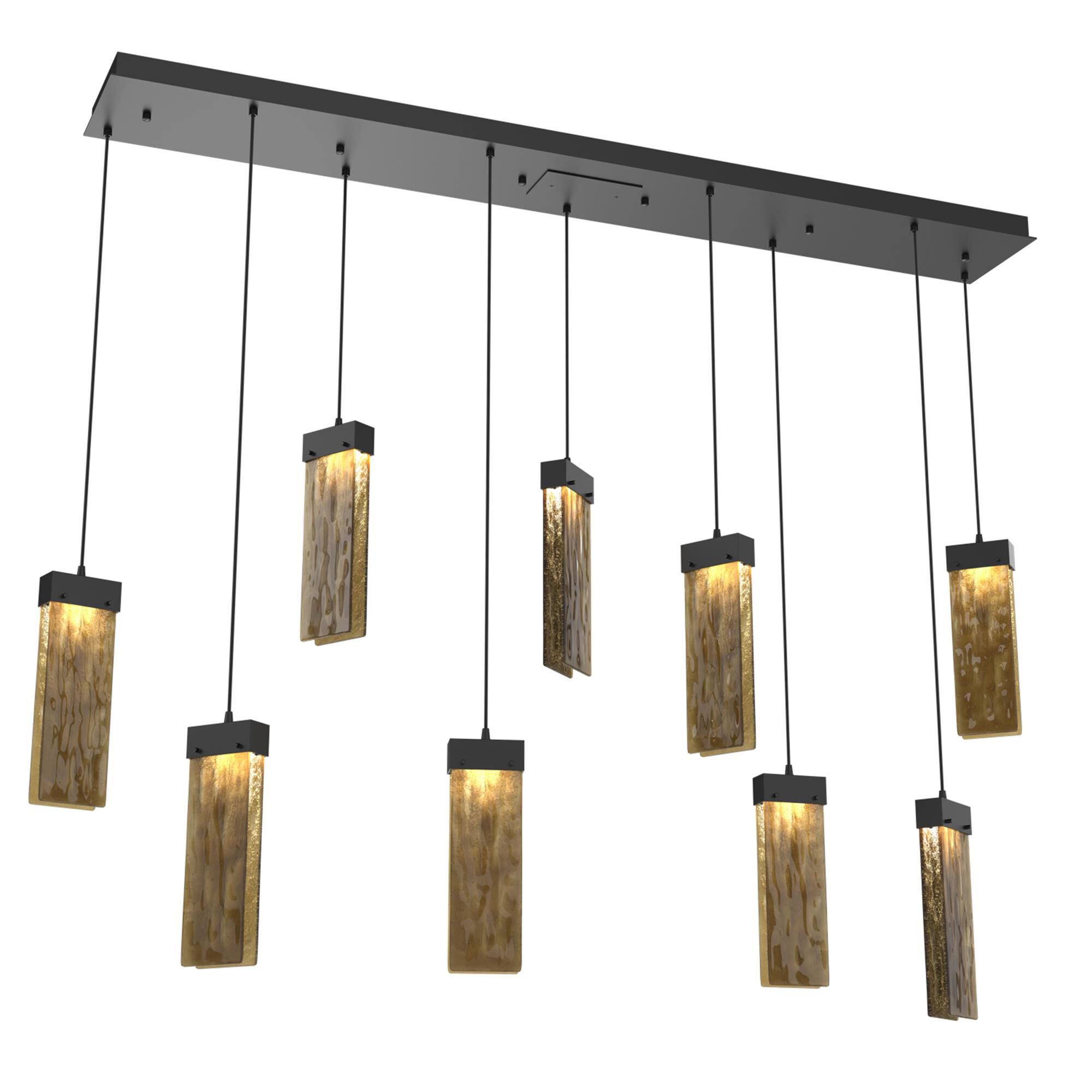 Parallel 64 Inch 9 Light LED Linear Suspension Light by Hammerton Studio