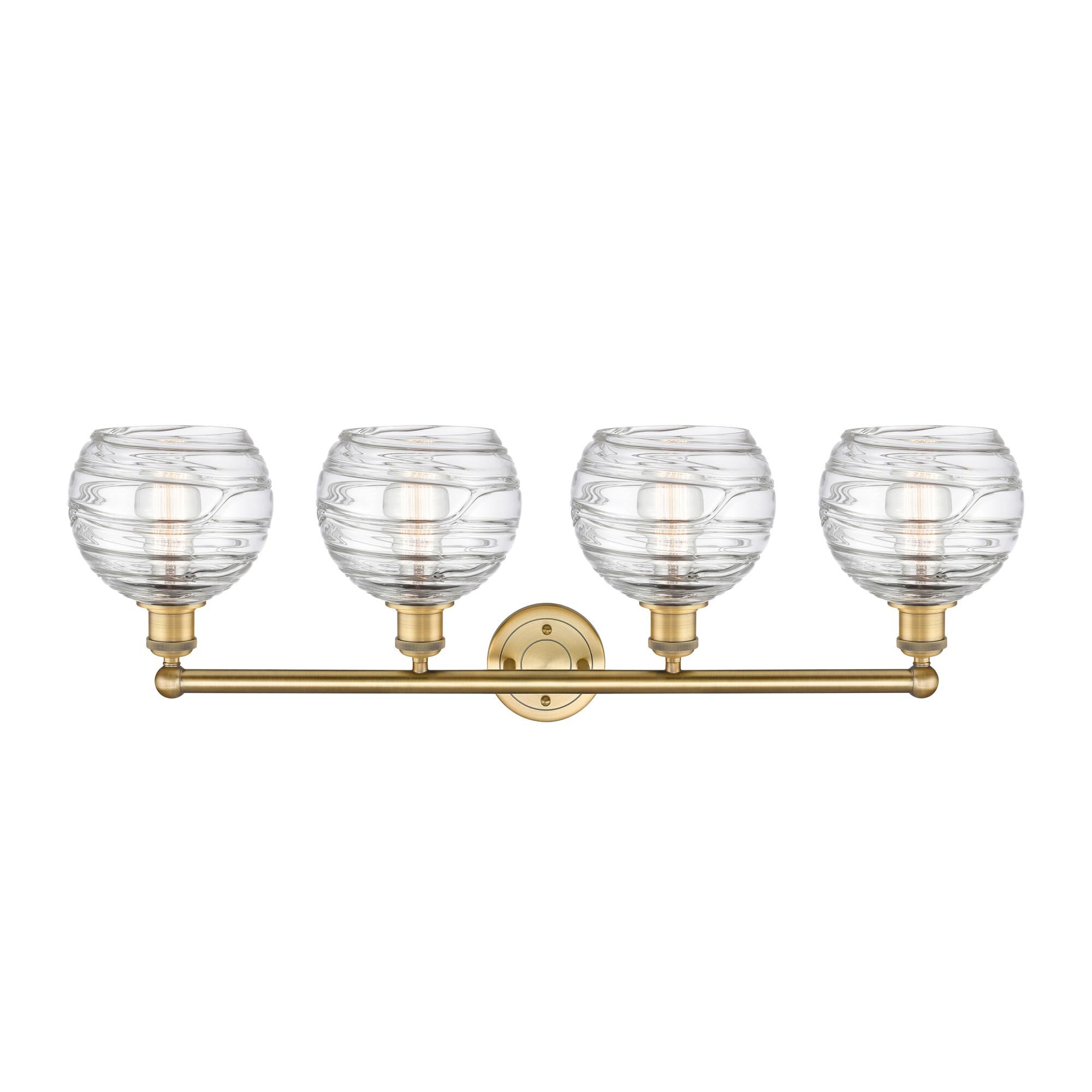 Bruno Marashlian Athens Deco Swirl 35 Inch Bath Vanity Light by Innovations Lighting