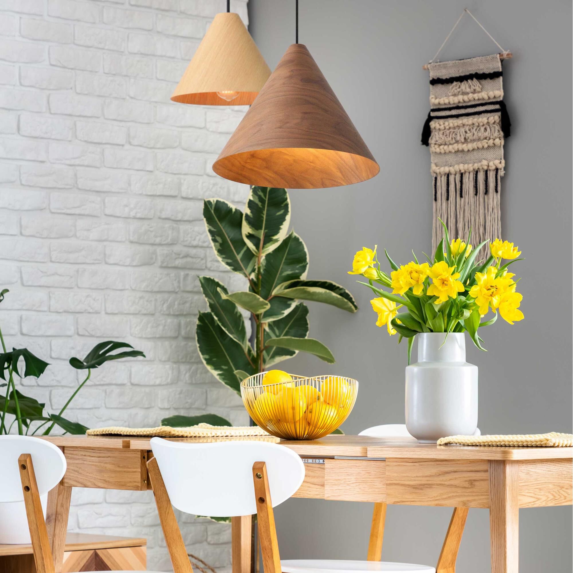 Conique 18 Inch Large Pendant by Golden Lighting