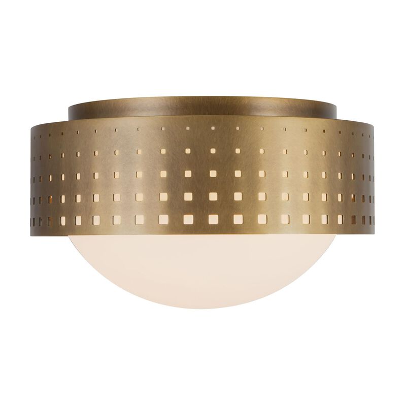 Peyton Fox Astoria 10 Inch 2 Light Flush Mount by Kuzco