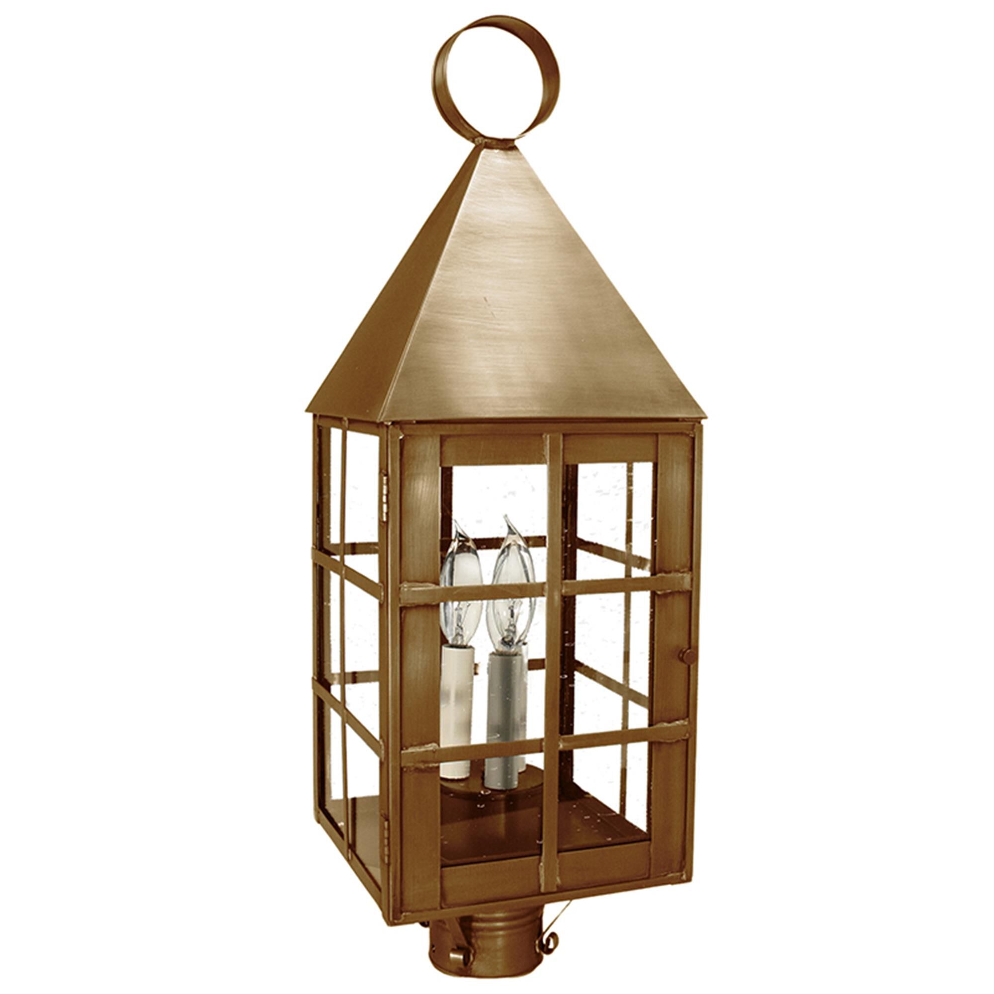 York 25 Inch 3 Light Outdoor Post Lamp,