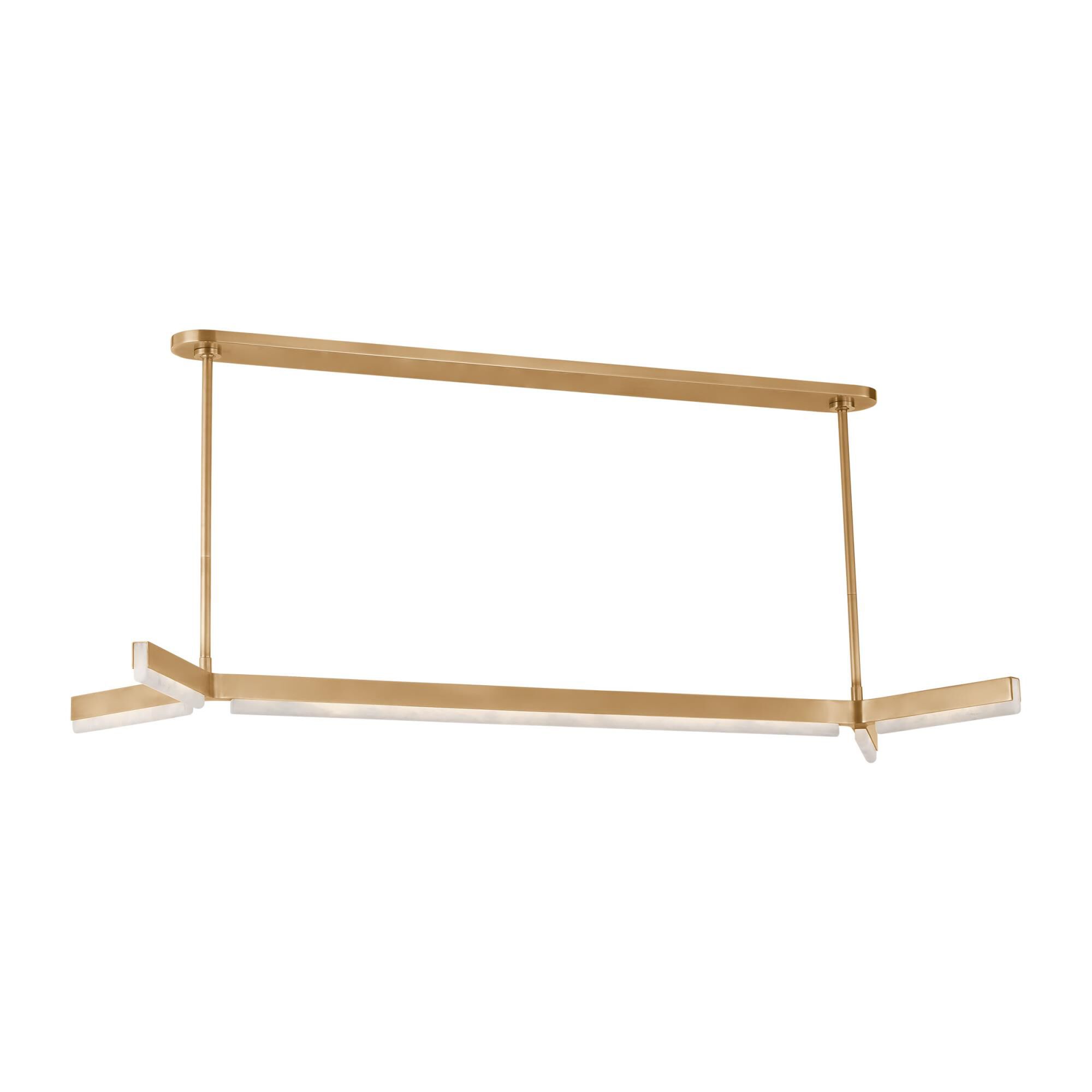 Kelly Wearstler Linea 55 Inch Linear Suspension Light by Visual Comfort Modern Collection