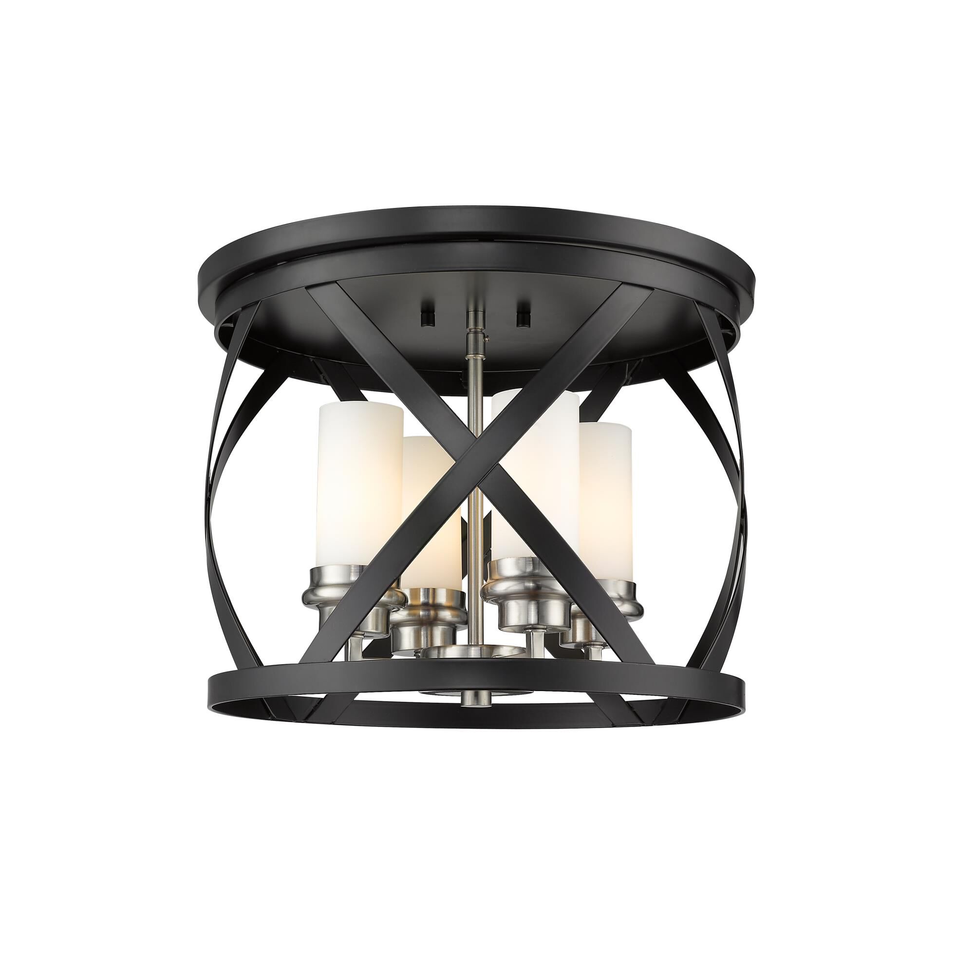 Malcalester 15 Inch 4 Light Flush Mount by Z-Lite