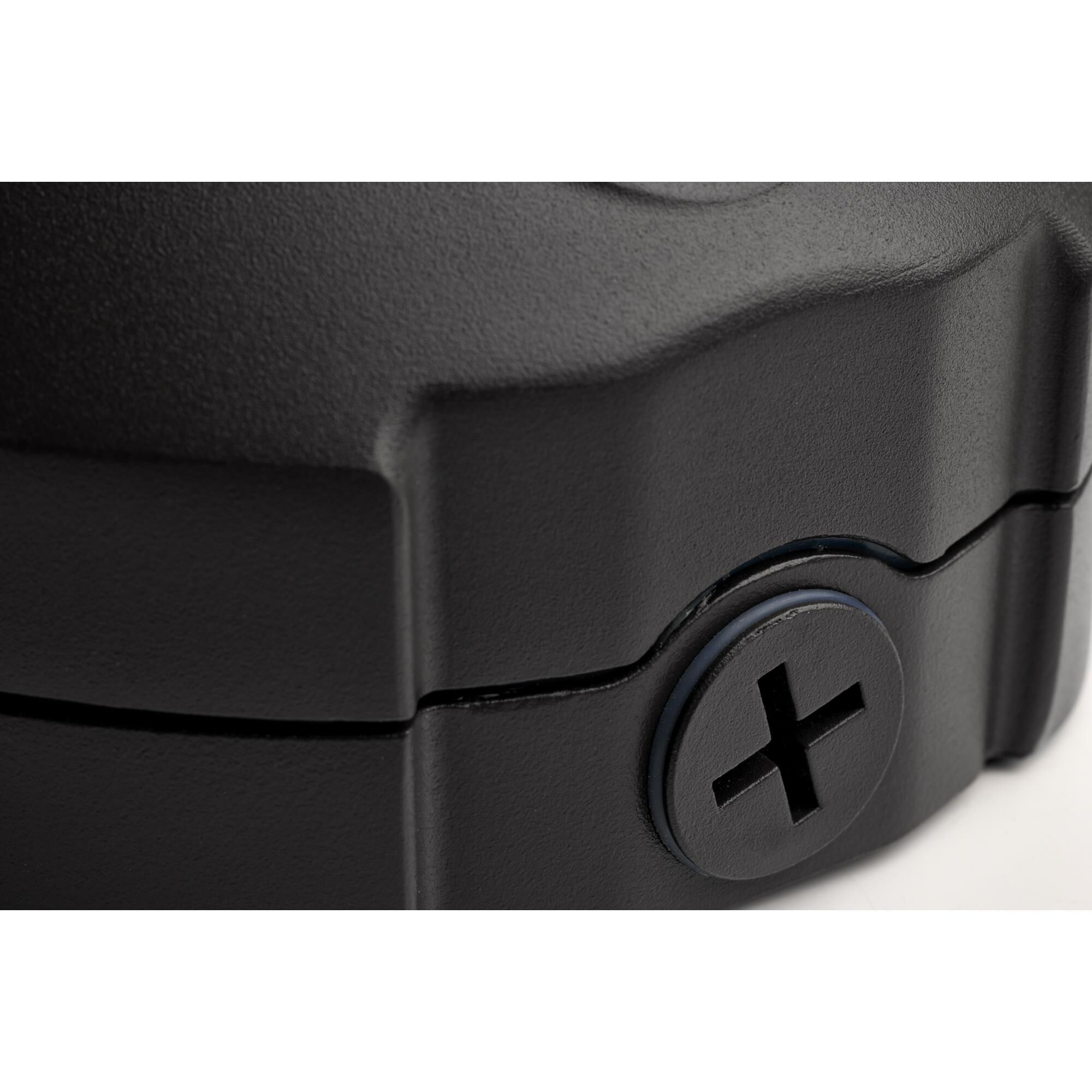 Shown in Black finish