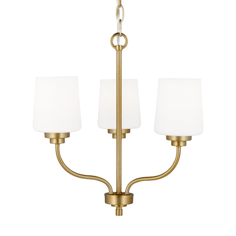 Windom 18 Inch 3 Light Mini Chandelier by Generation Lighting
