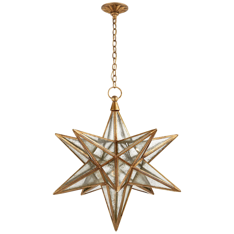 Visual Comfort Signature Collection Chapman & Myers Moravian Star 30 Inch Large Pendant