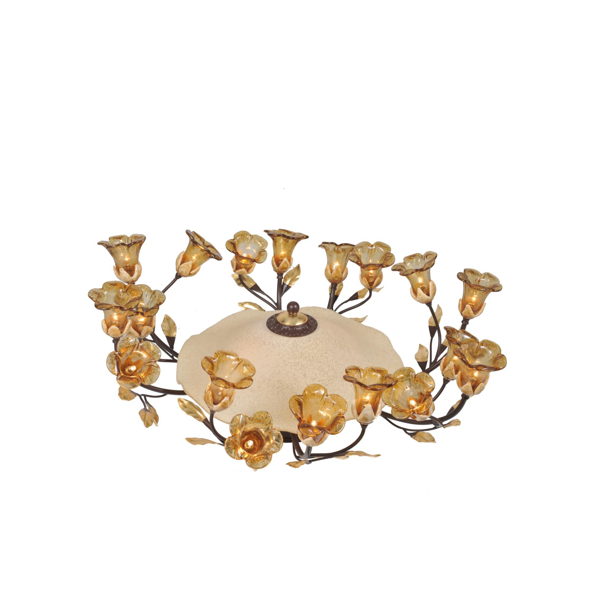 Celestial Bouquet 32 Inch 18 Light Flush Mount by Meyda Lighting