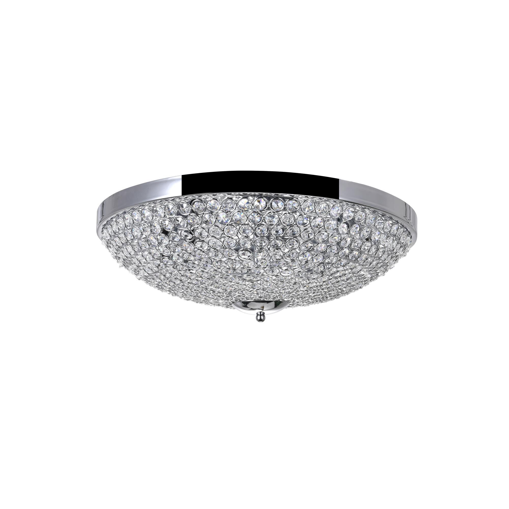 Globe 20 Inch 6 Light Flush Mount by CWI Lighting