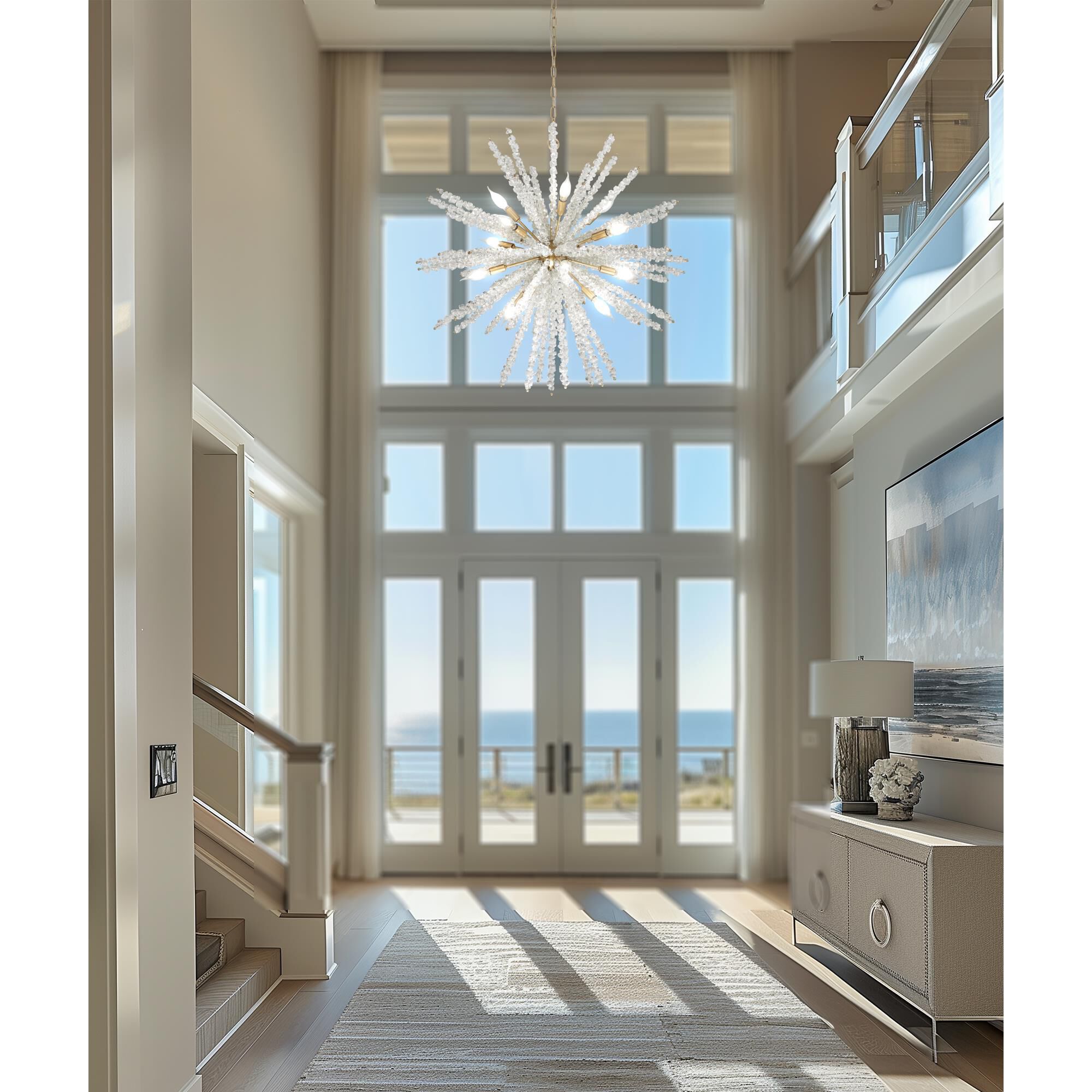 Aisi 36 Inch Large Pendant by Metropolitan Lighting