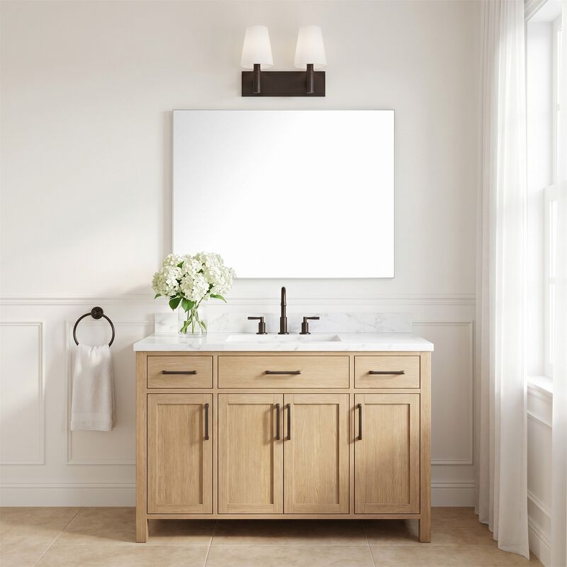 Thomas O'Brien Beckham Classic 13 Inch 2 Light Bath Vanity Light by Visual Comfort Studio