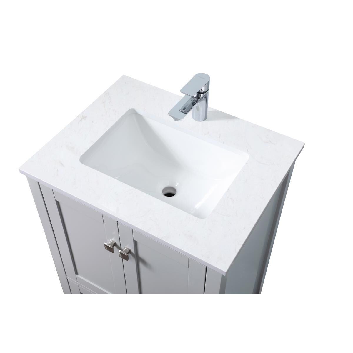 Shown in Grey finish