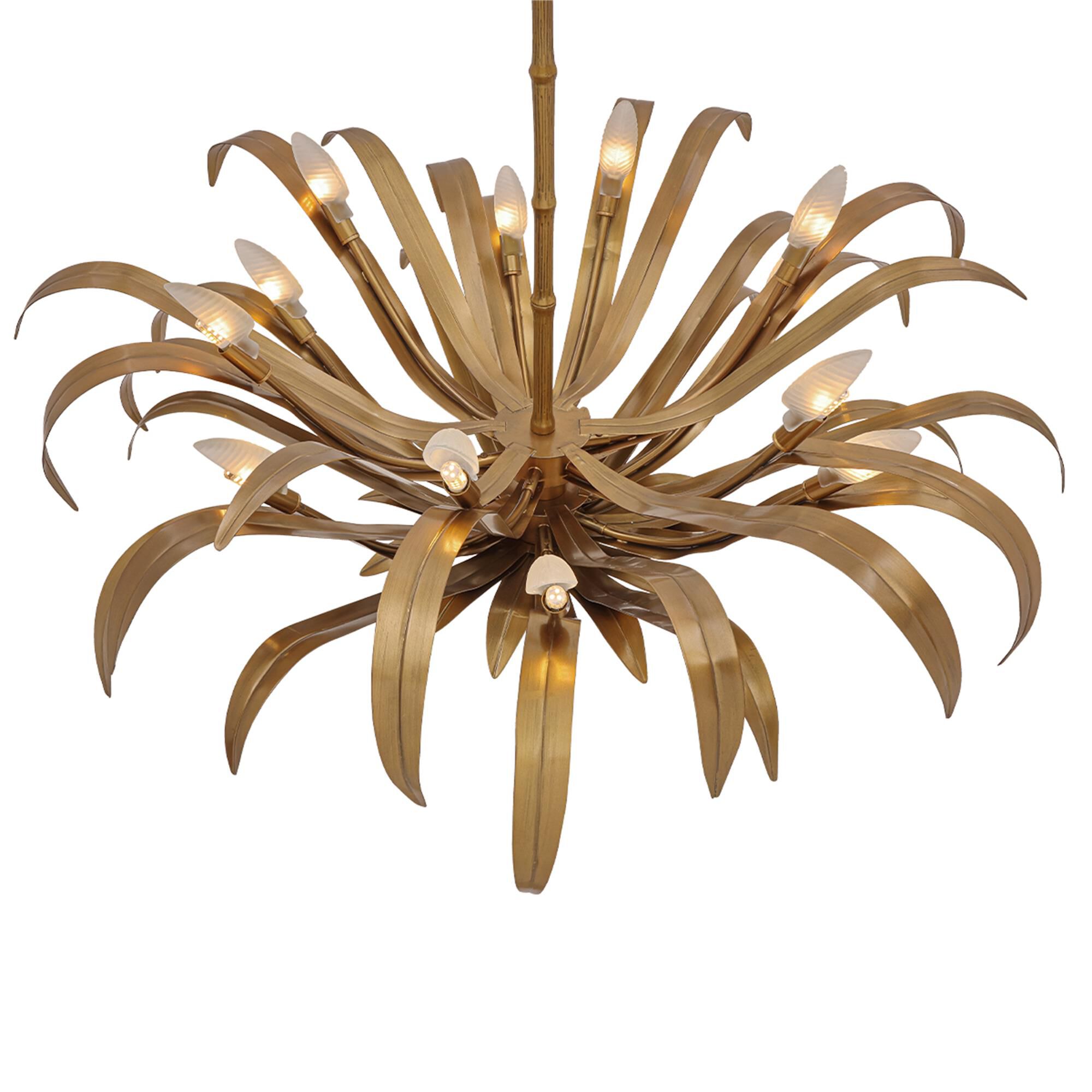 Shown in Brass finish