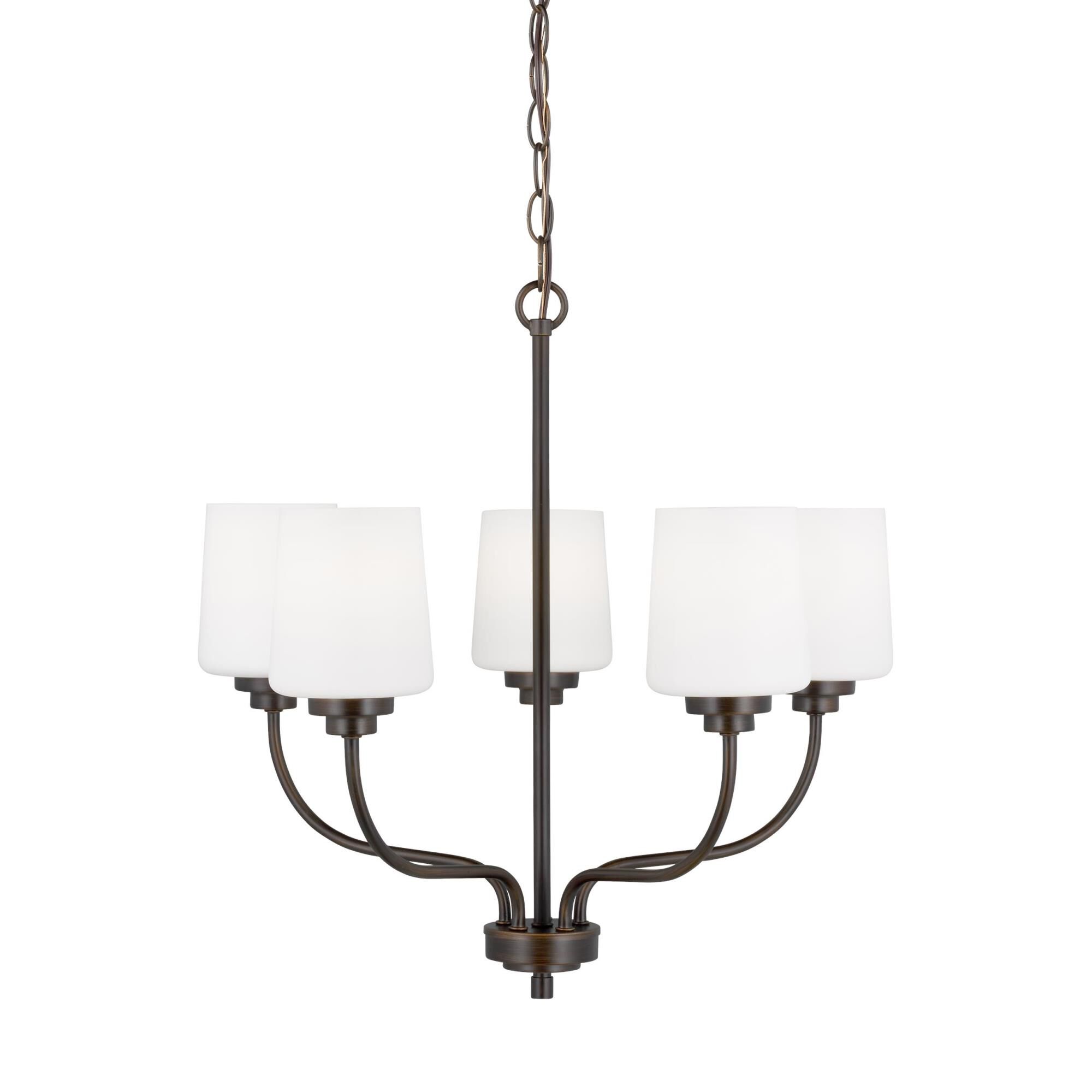 Windom 20 Inch 5 Light Mini Chandelier by Generation Lighting