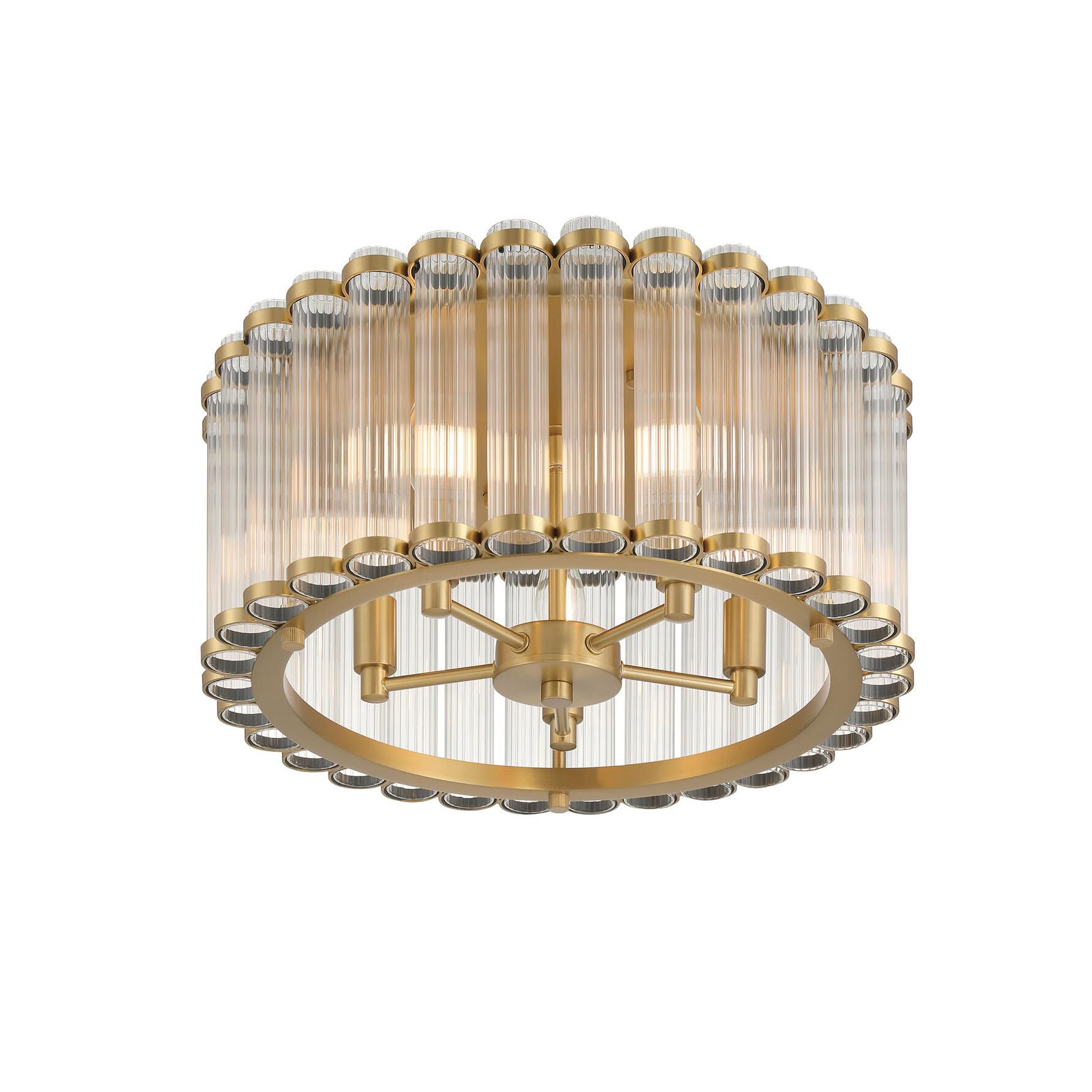 Glasbury 18 Inch Flush Mount by Eurofase Lighting