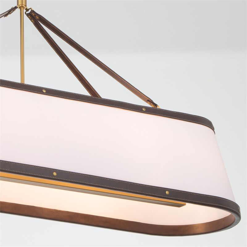 Callahan Medium Linear Chandelier by Crystorama