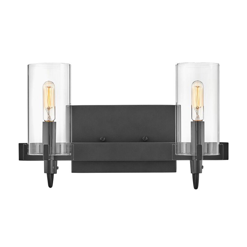 Ryden 14 Inch 2 Light Bath Vanity Light by Hinkley