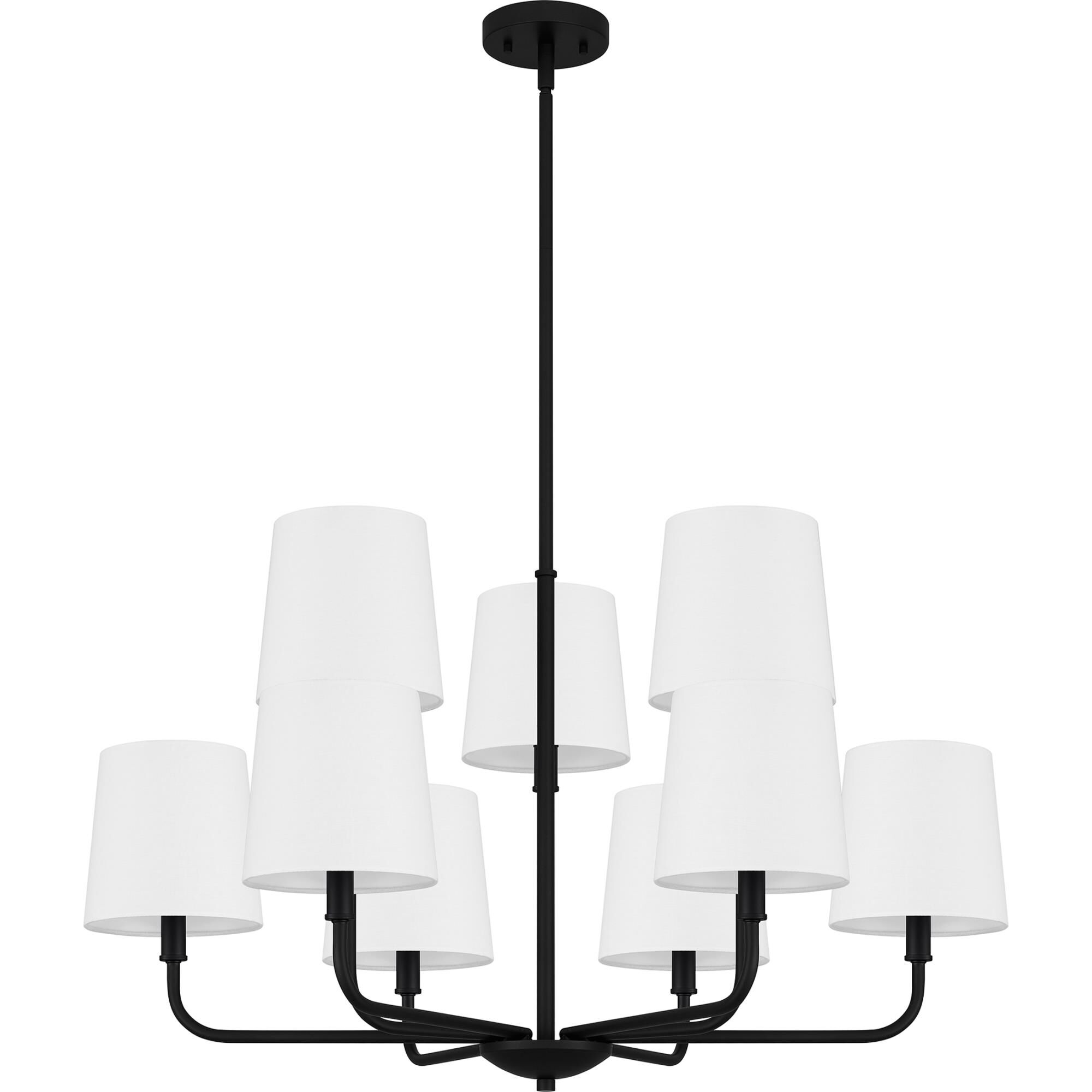 Gallagher 32 Inch 9 Light Chandelier by Quoizel