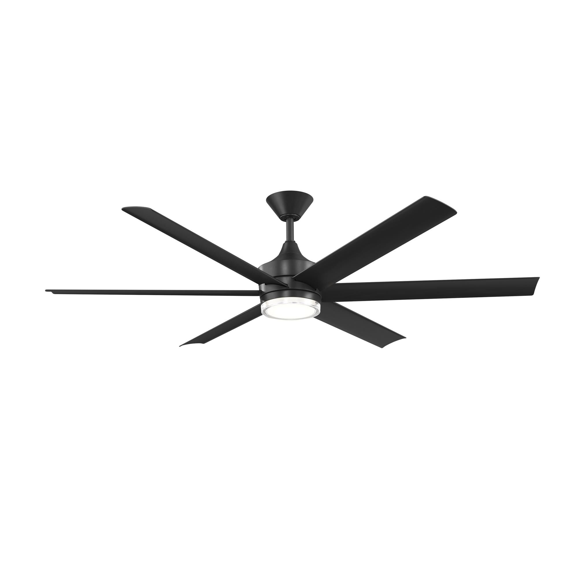 Shown in Matte Black finish and Clear Polycarbonate with Inside Frosted Acrylic glass