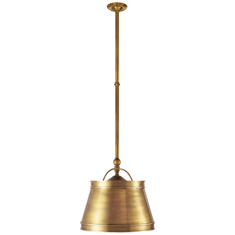Chapman & Myers Sloane Street Shop Light 15 Inch Large Pendant by Visual Comfort Signature Collection