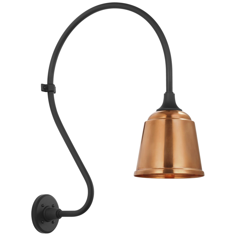 Thomas O'Brien Academy Barn Light 27 Inch Outdoor Wall Light by Visual Comfort Signature Collection