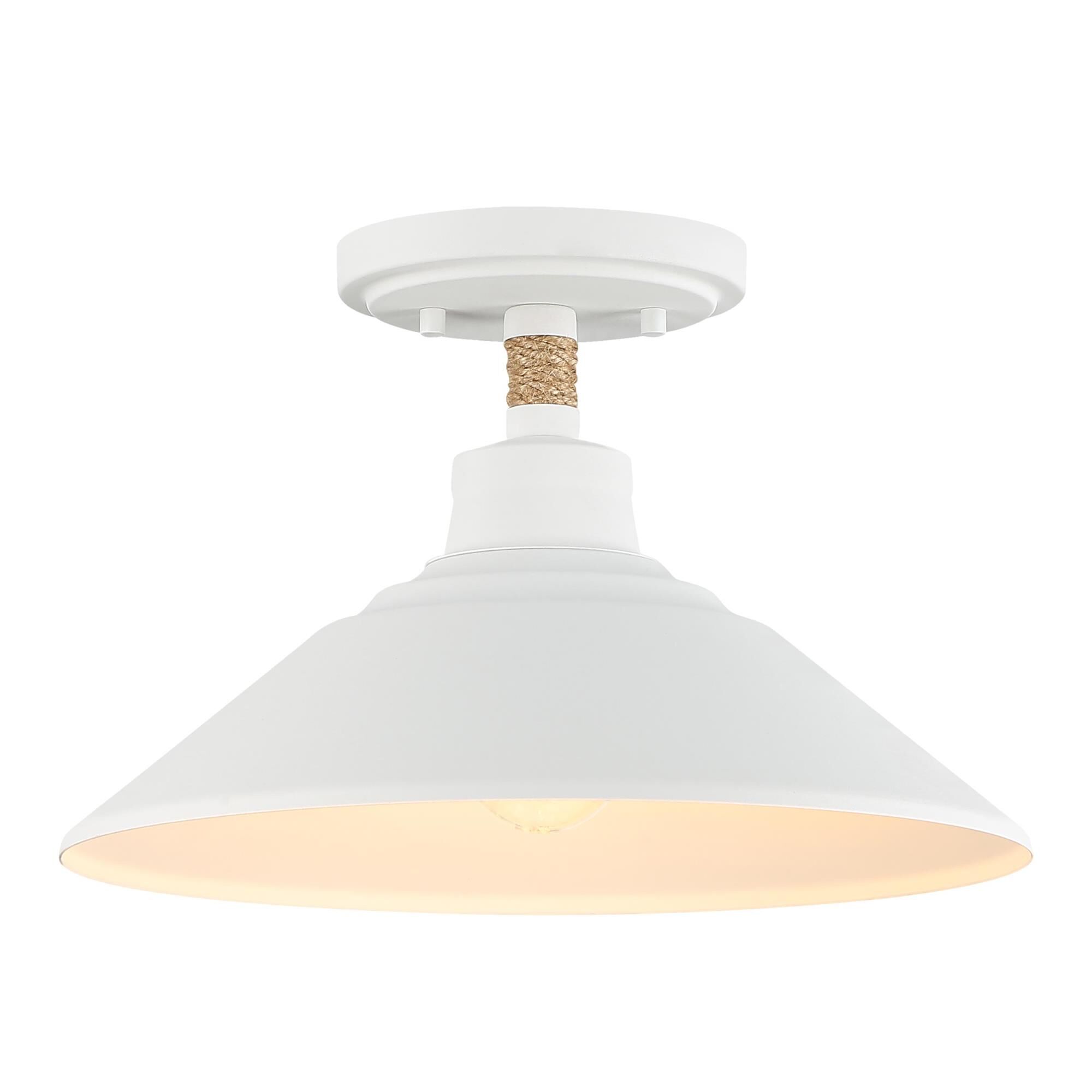 Journey 12 Inch Semi Flush Mount by Golden Lighting