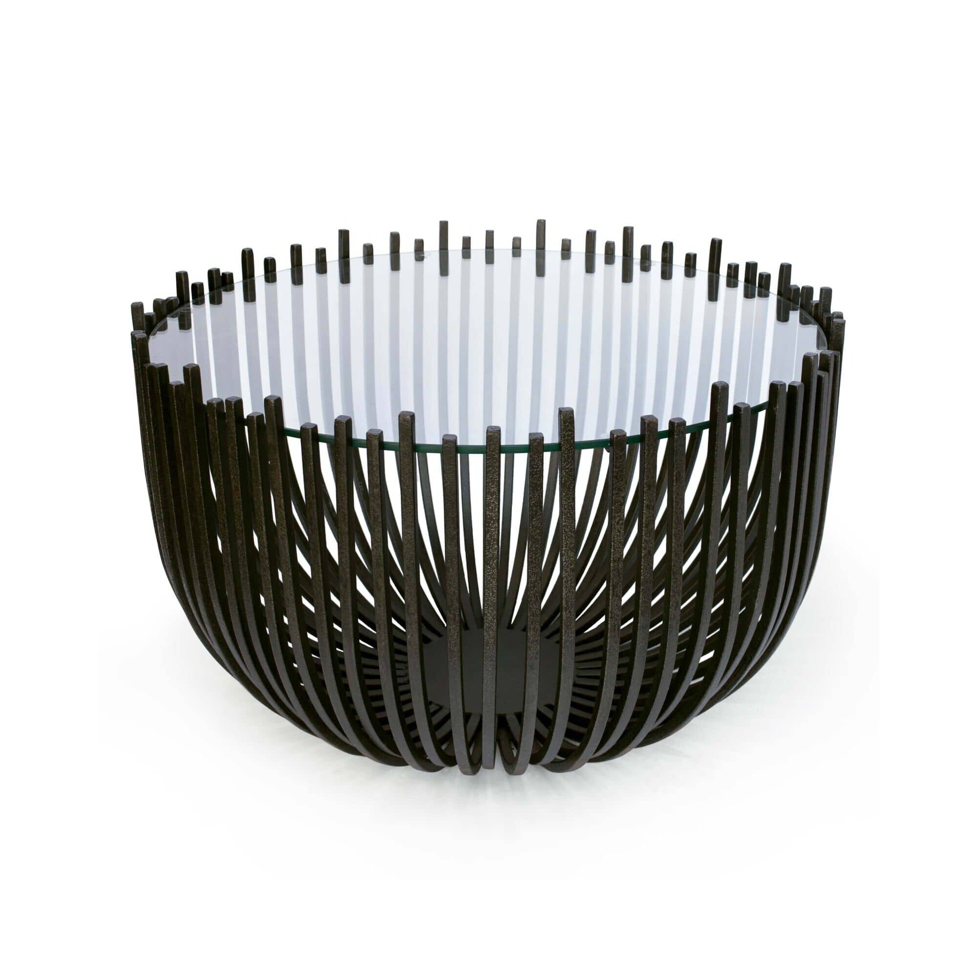 Shown in Blackened Iron finish