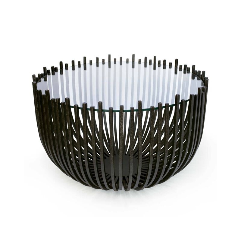 Webbed 30 Inch Coffee Table by Regina Andrew