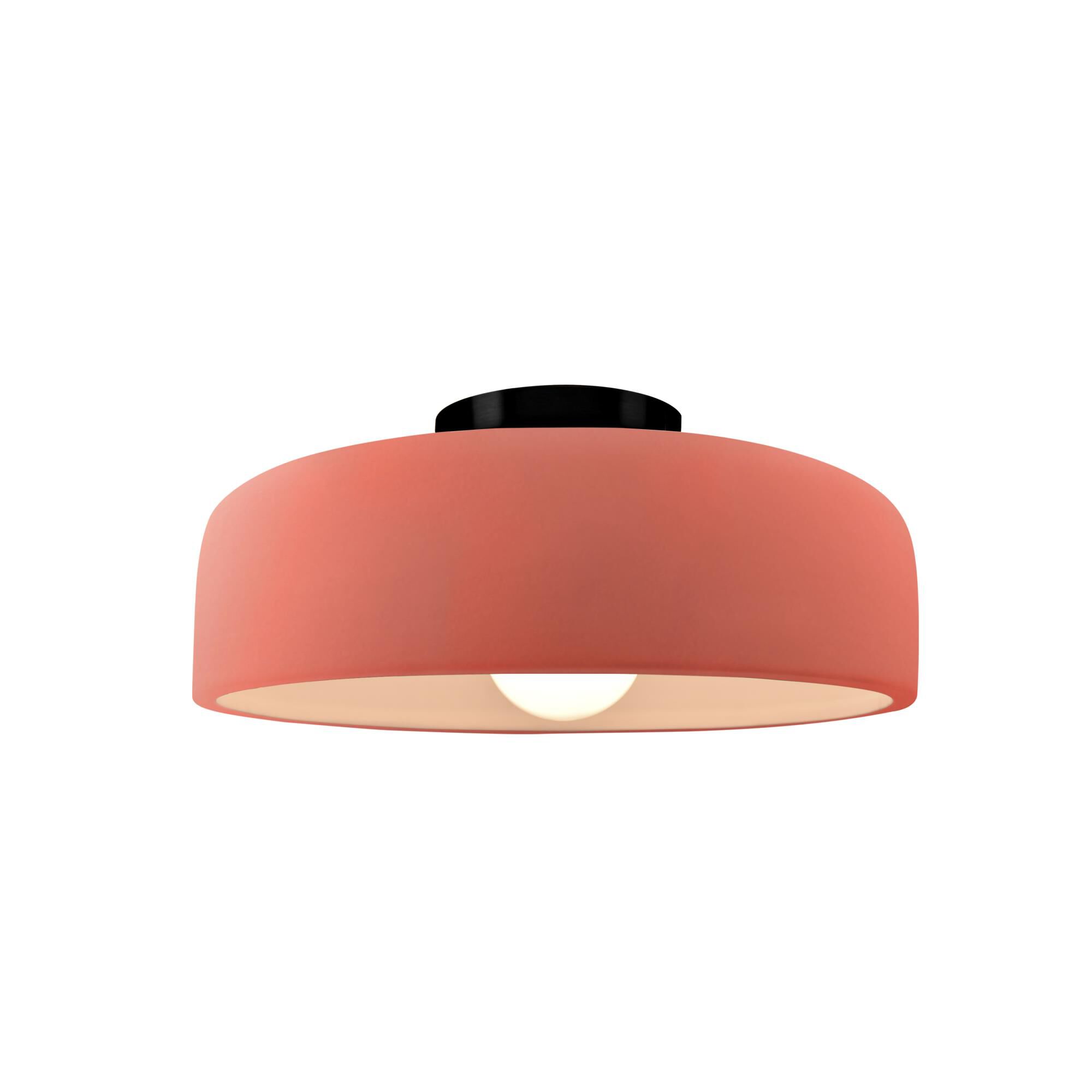 Shown in Matte Black finish and Gloss Blush shade