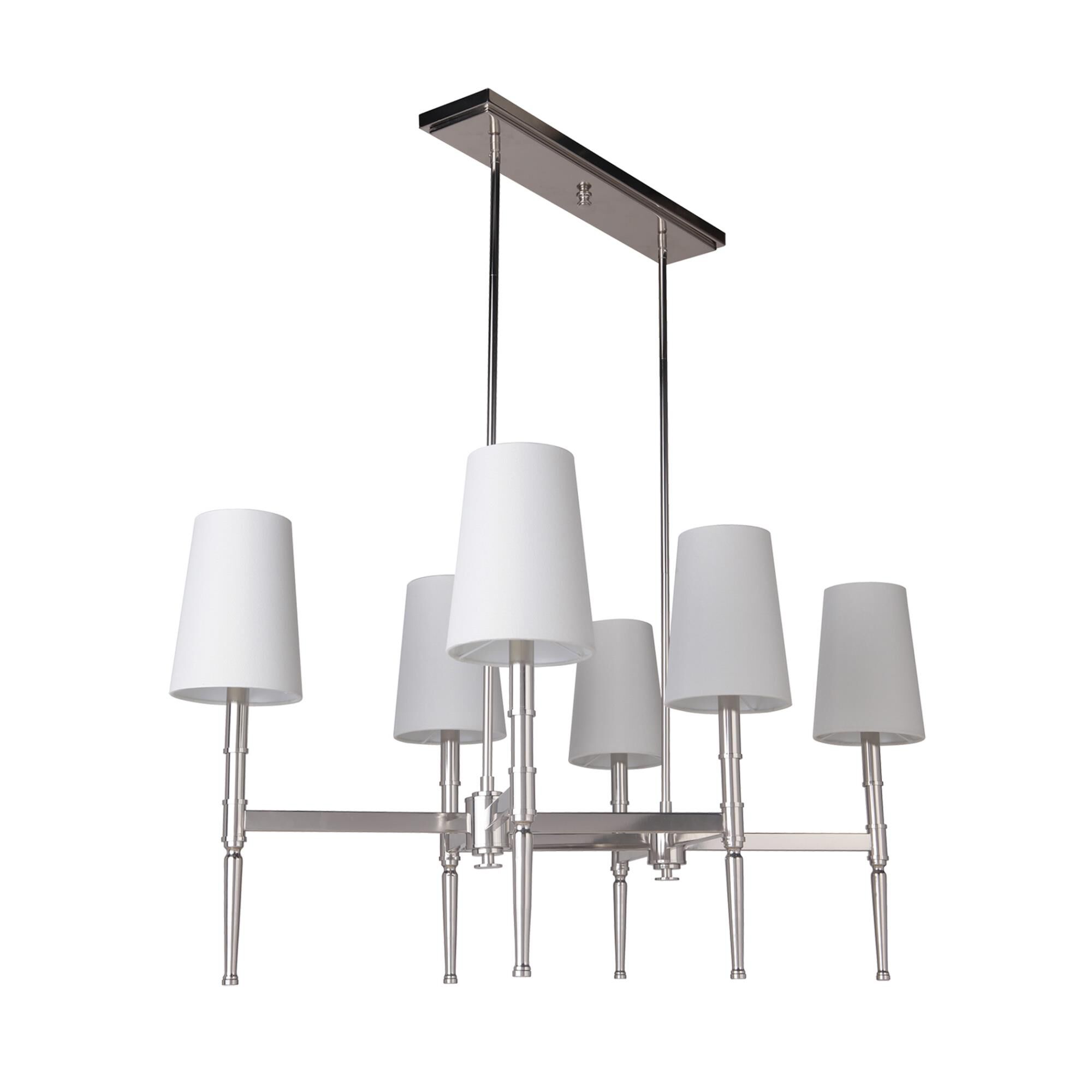 Ella 22 Inch 6 Light Mini Chandelier by Craftmade