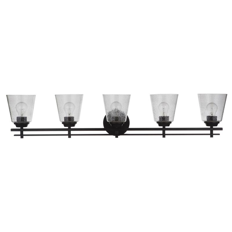 Drake 42 Inch 5 Light Bath Vanity Light by Craftmade