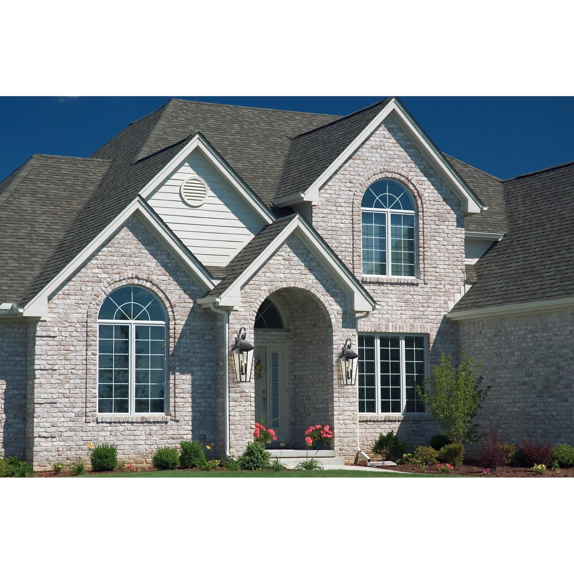 Shown in Black finish and Clear Beveled glass and Clear Beveled shade